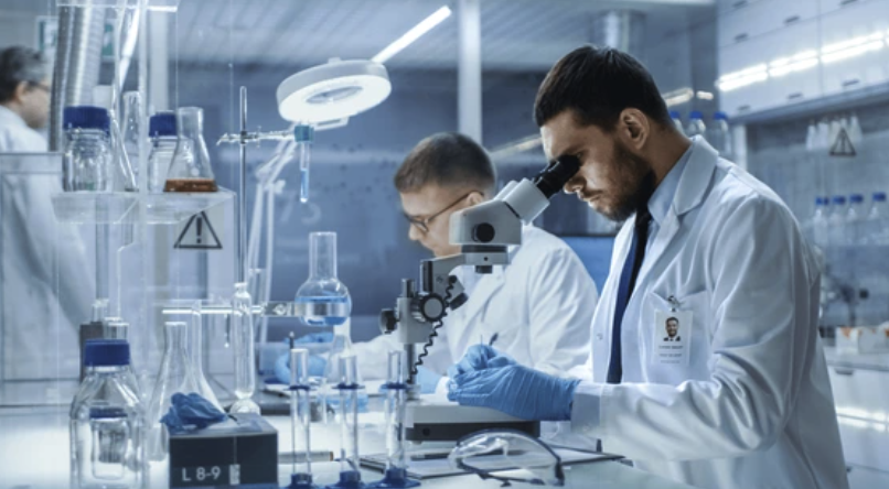 KASBioInnovations research scientists working in the laboratory